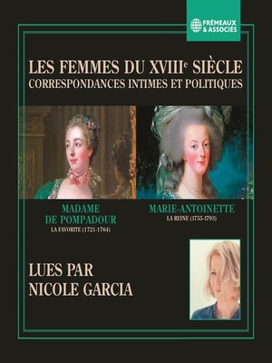 cover image of Les femmes du XVIIIe siècle. Correspondances intimes et politiques